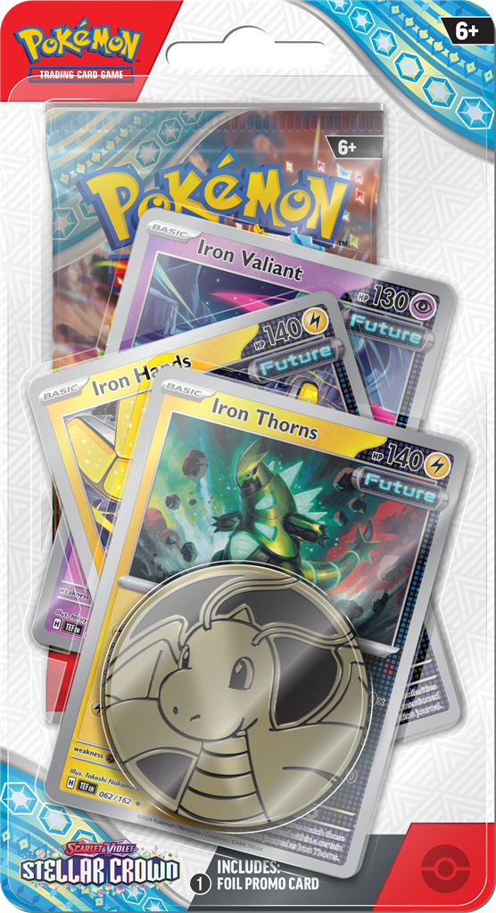 POKEMON TCG SV07 Stellar Crown Premium Checklane