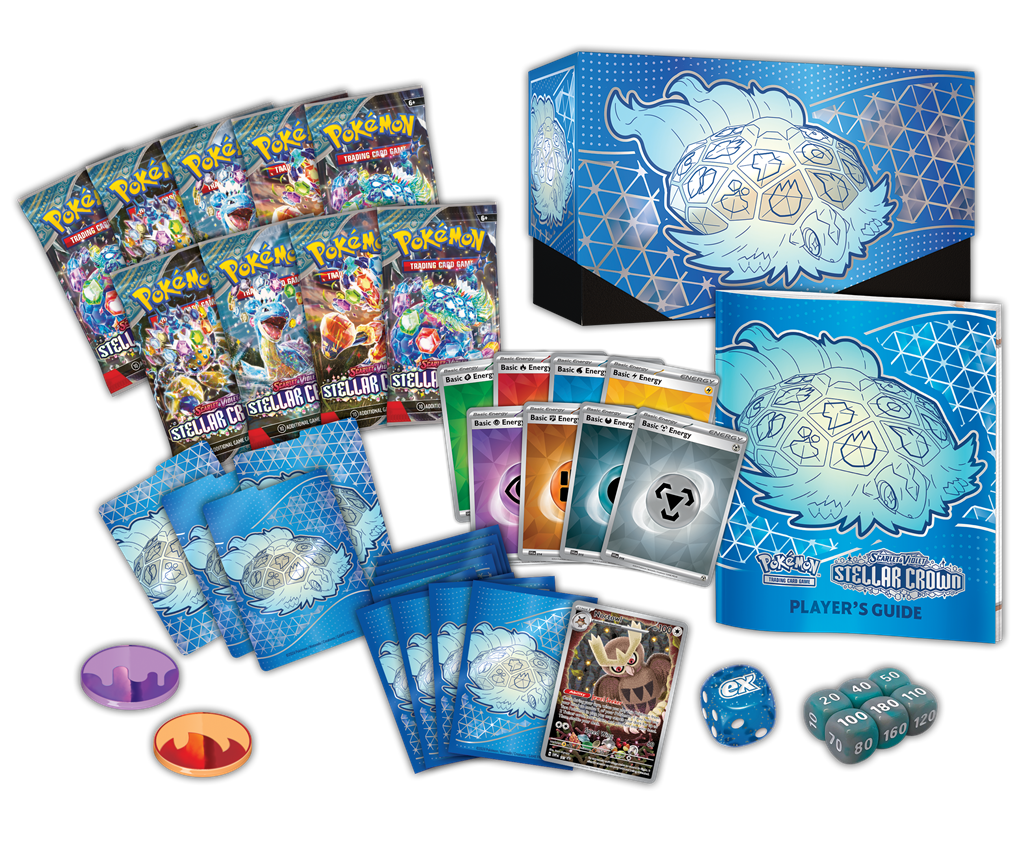 POKEMON TCG SV07 Stellar Crown Elite Trainers Box