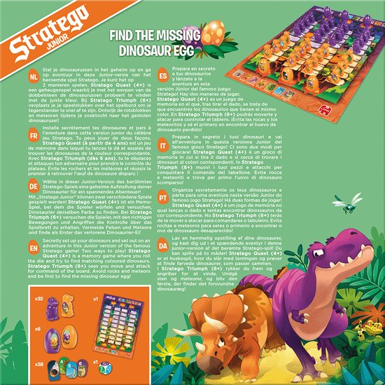 Jumbo stratego junior dinos