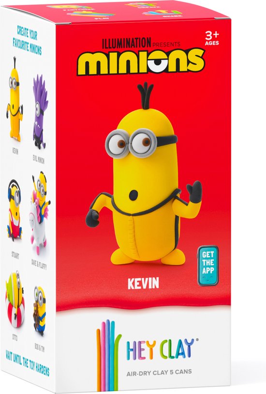 HeyClay - boetseerklei Minions starterset 