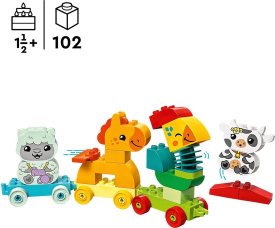 LEGO DUPLO Mijn eerste dierentrein - 10412