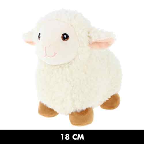 Keel Eco Toys Pluche - schaap staand- 18 CM