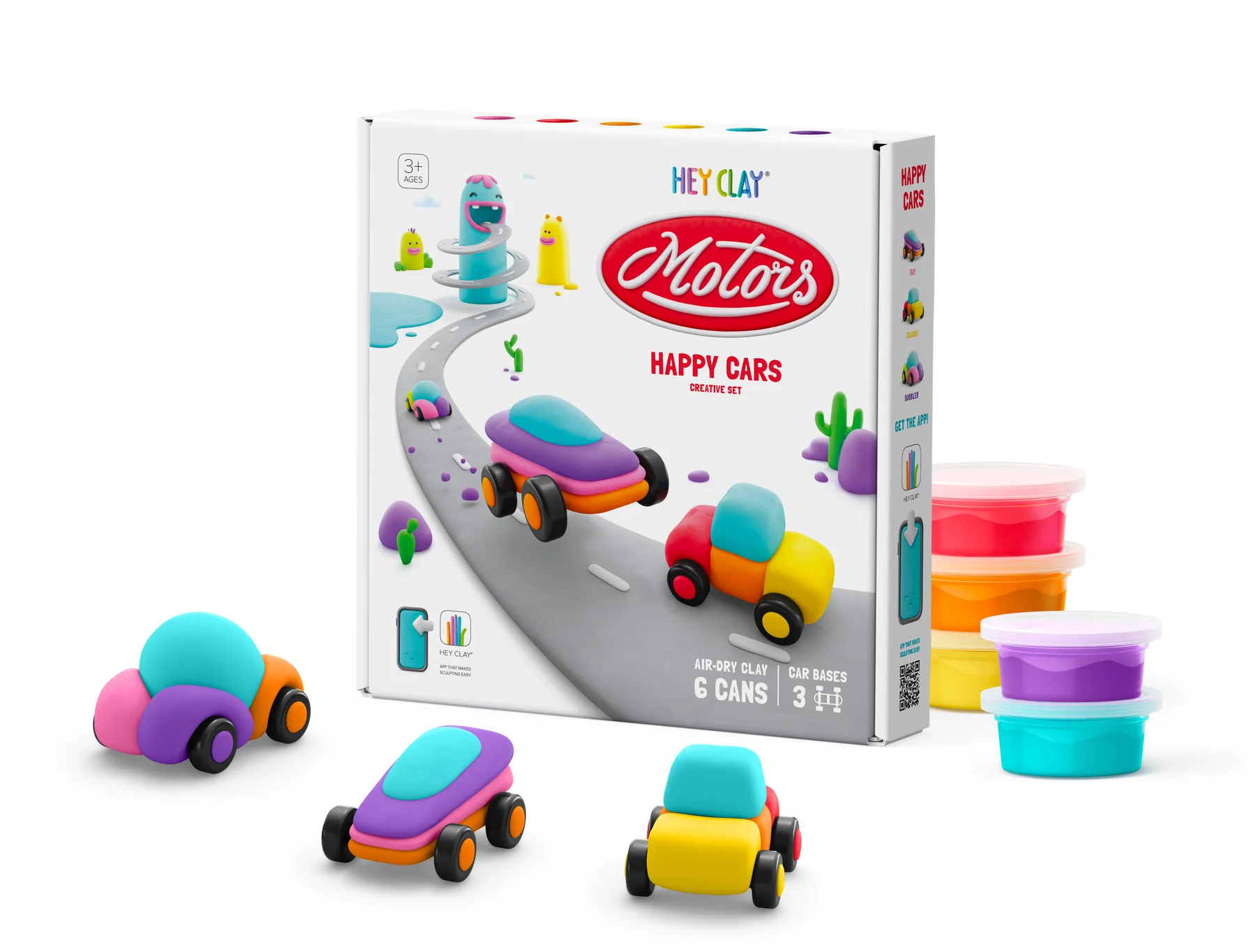 HeyClay - HC-60902- Happy Cars