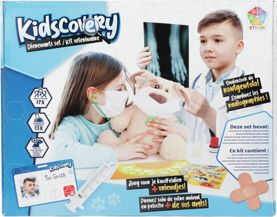 Kidscovery Experiment - Dierenarts Set 