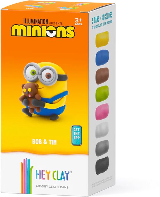 HeyClay - boetseerklei Minions starterset 