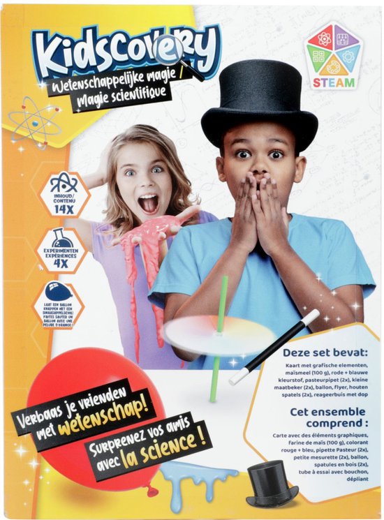 Kidscovery Experiment - Wetenschap Magie Set