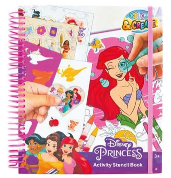 Disney princess activiteiten kleurboek