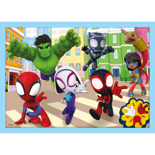 Puzzel Spidey and Friends 4 in 1