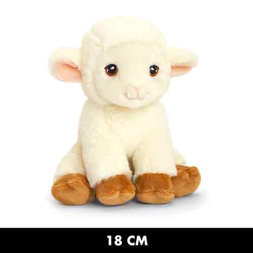 Keel Eco Toys Pluche - Schaap - 18 CM