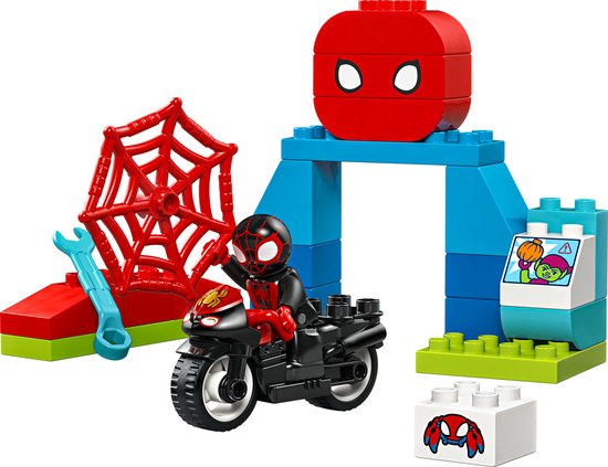  LEGO DUPLO Spidey 10424 De Motoravonturen van Spin