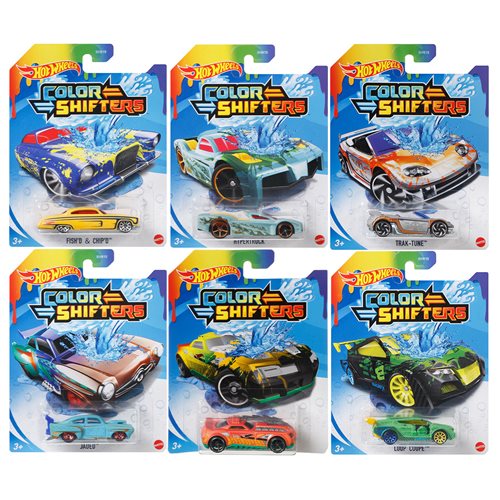 Hot Wheels Color Changers 1:64 Auto Assorti