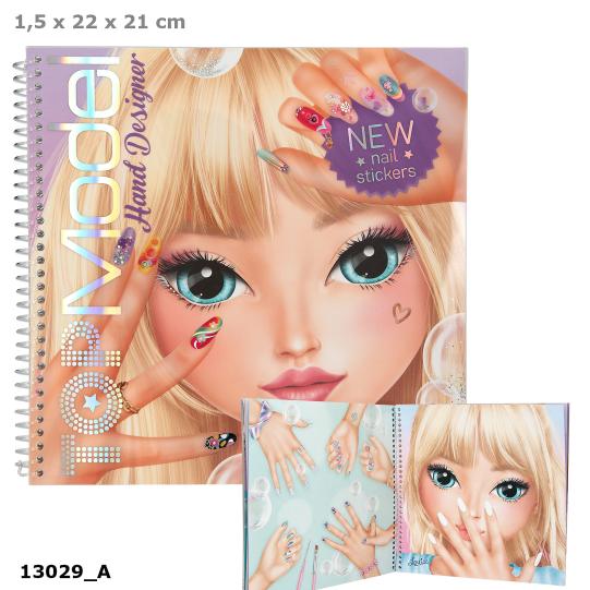 TOPModel Create Your hand design kleurboek 13029